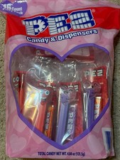PEZ Valentines Party Pack Candy and Dispensers, 16 ct. Exp. 2030 NEW HEARTS