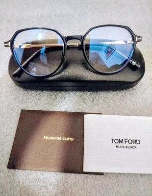 Occhiali Unisex Blue Block Tom Ford 5875-52/Colore 090. - Imagen 1 de 4