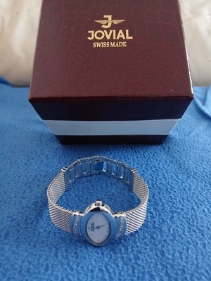 ARMBANDUHR VON JOVIAL - SWISS MADE - NEU MIT BOX - DAMENUHR.