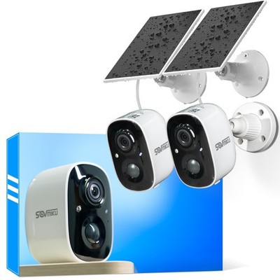 Camara Solar Inalambrica Với Audio De Dos Vias Y Vision A Color De Lujo