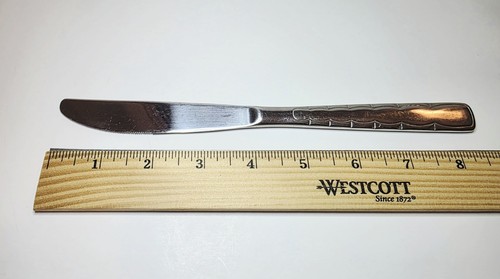 8 Vintage Reed & Barton Rebacraft 18/10 Stainless Steel Swagger 8.5" Knives - Picture 9 of 9