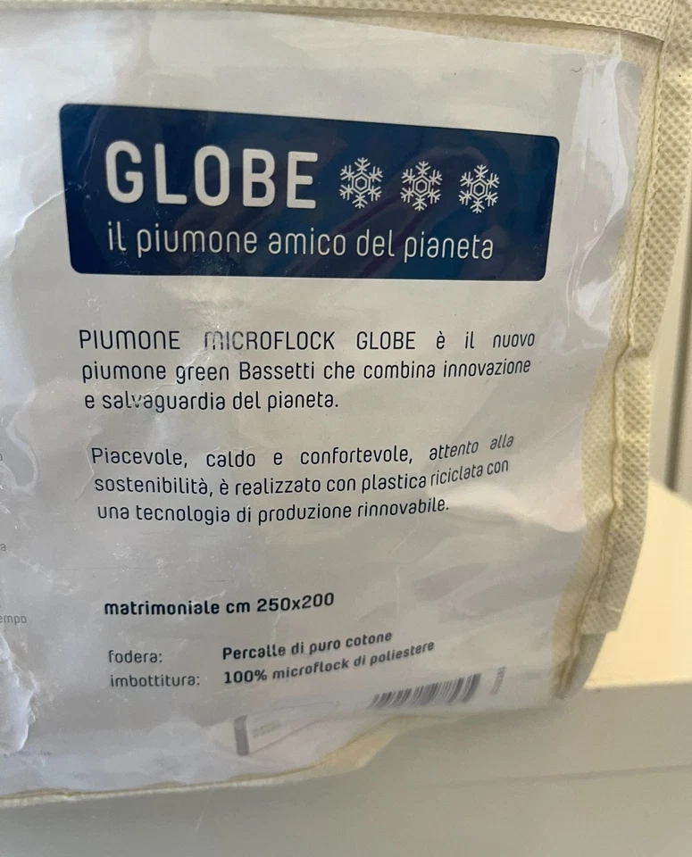 Piumone matrimoniale invernale -Winter double duvet Bassetti Globe *** 200 x 250 - Immagine 3 di 4