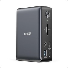 Anker 13-In-1 USB-C Laptop Docking Station, Triple Display, 2x HDMI, 1x DP, 85W