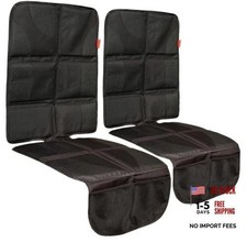 Car Seat Cover  Protector - 2-Pack Waterproof Non-Slip Protector 2-Pack Black