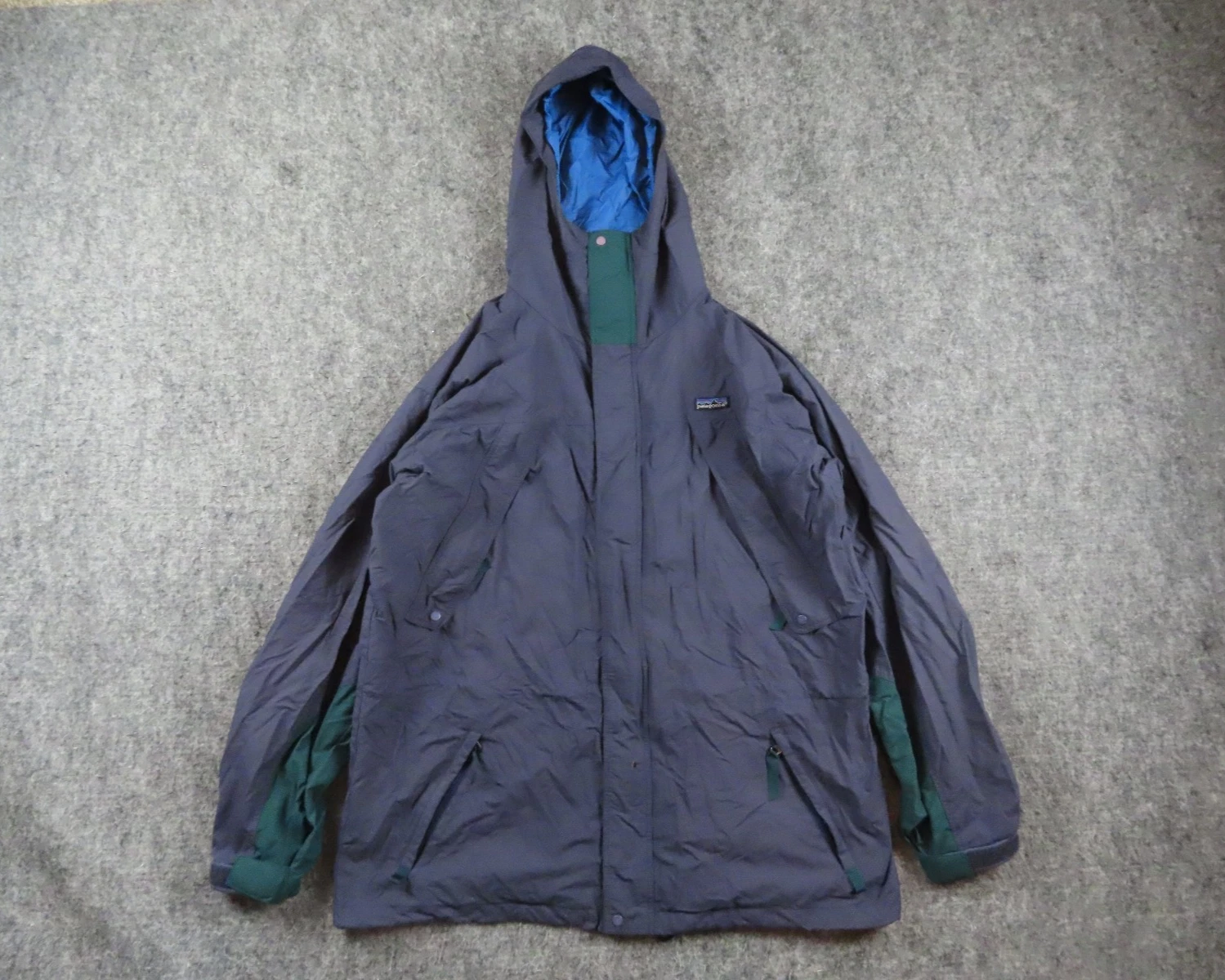 Vintage Patagonia Storm Jacket Mens Large Blue Full Zip Moutain Parka USA 90s
Opens in a new window