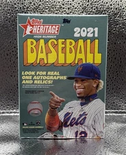 2021 Topps Heritage High Number Blaster Box - Factory Sealed
