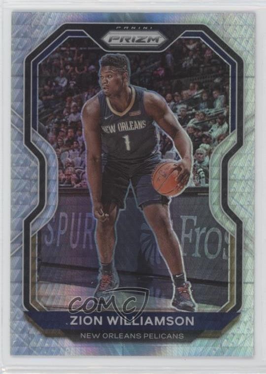 2020-21 Panini Prizm Hyper Prizm Zion Williamson #185 1m21