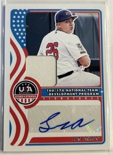 2025 Panini USA Stars & Stripes Baseball Luke Armijo GAME-USED RELIC AUTO #NTSLA