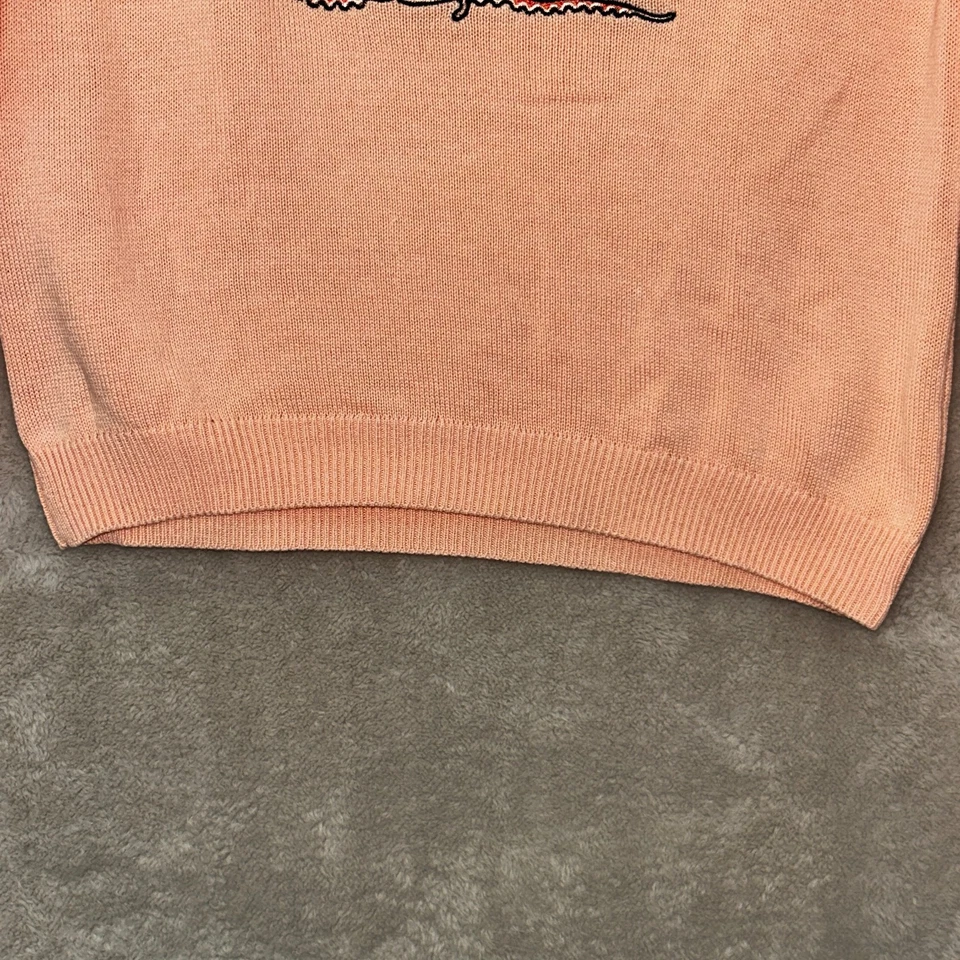 Cerimônia de abertura malhas polvo pêssego suéter poli adolescente/feminino tamanho M peito 34" - Imagem 3 de 4