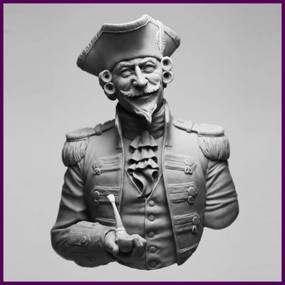 1/10   ancient man warrior bust Resin figure Model kits Miniature gk Unassembly