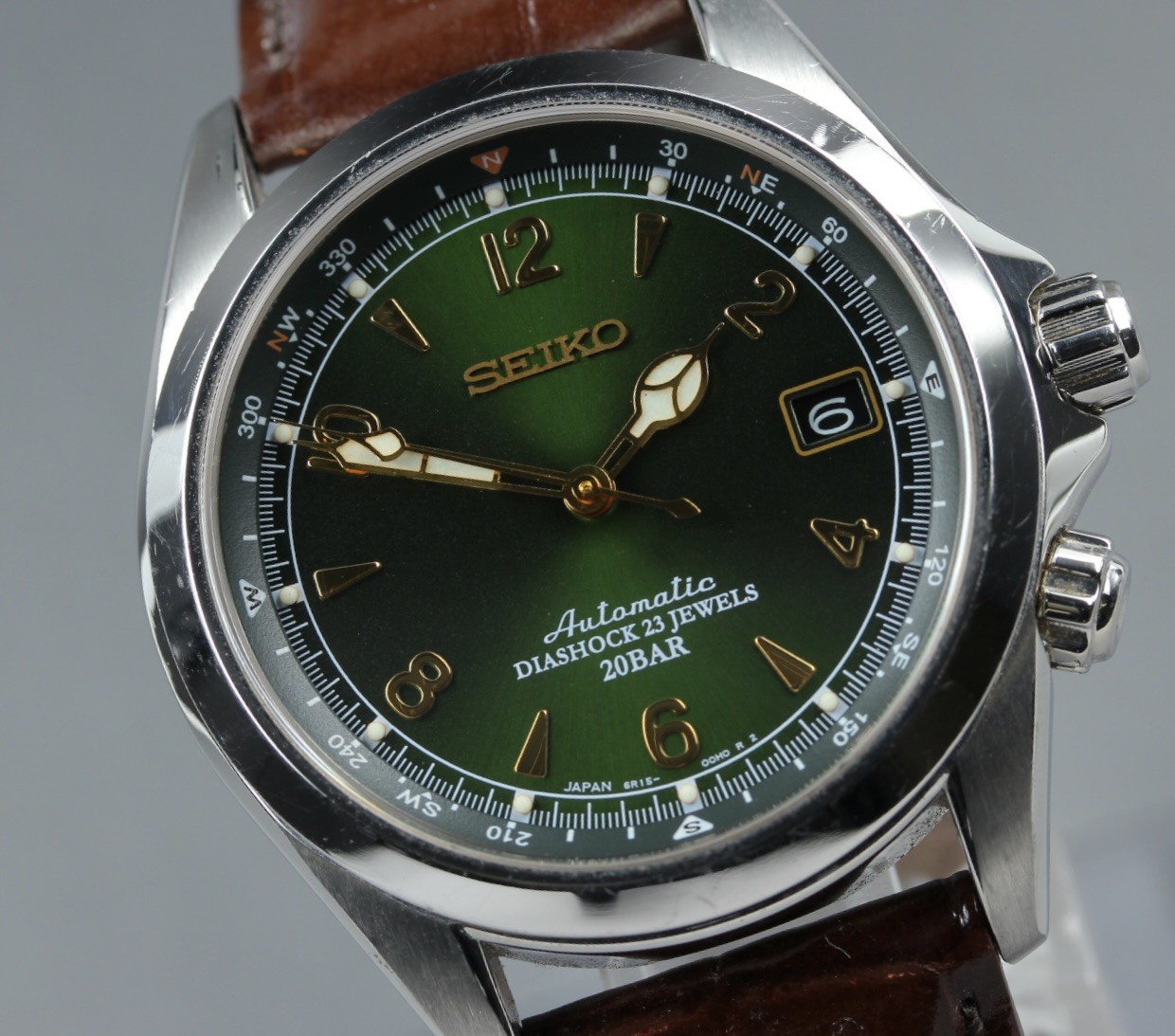 Seiko Alpinist Automatic Green Dial SARB017