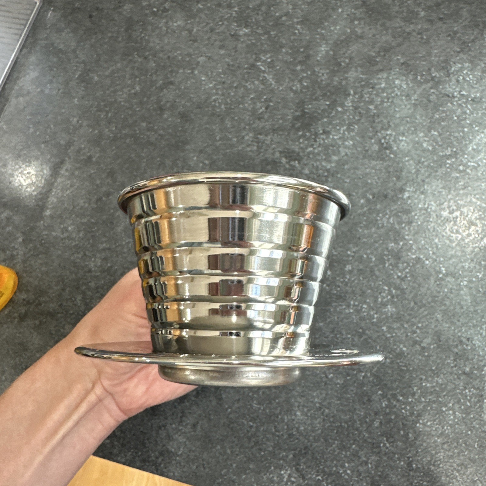 Kalita Wave 155  Stainless Steel pour over Coffee Dripper