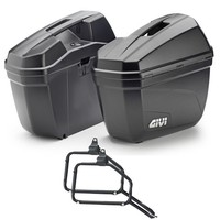 Givi E22N Seitenkoffer TräGer FüR Honda Xl 650 Transalp 2001, Schwarz 22LT