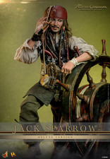Pirates of The Caribbean J.Depp Jack Sparrow Dlx figure DX39 Hot Toys Sideshow