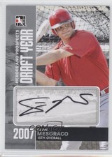 2011 ITG Heroes and Prospects Draft Year Silver /39 Devin Mesoraco Auto 0m0