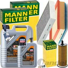 MANN INSPEKTIONSPAKET+6L LIQUI MOLY 5W-30 �L passend f�r BMW 1er F20 3er F30 4er