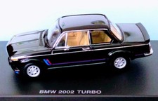Rare Car  AUTOart BMW 2002 Turbo Black 1 43
