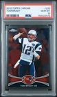 2012 TOPPS CHROME #220 TOM BRADY PSA 10