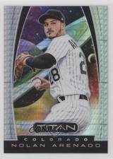 2019 Panini Chronicles Titan Hyper Prizm 156/299 Nolan Arenado #22 ms9