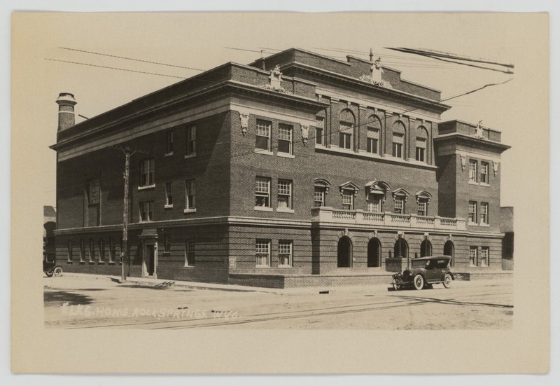 Vintage 1929 Rock Springs WY Main St Elks Building Photos #1 Cottage Art Studio