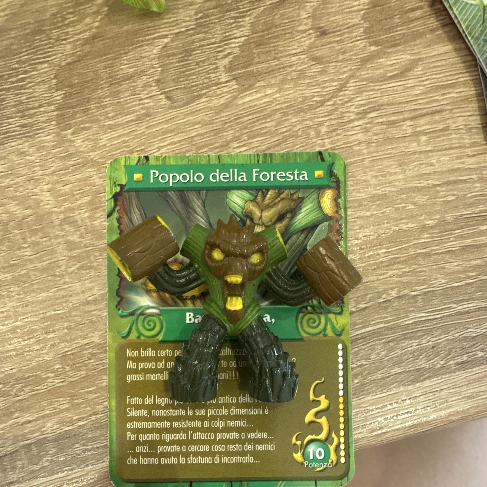 Giochi Preziosi Gormiti III Serie Popolo della Foresta carta Battiquercia