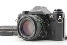  Near MINT 3 Canon AE-1 Program 35mm SLR Black New FD NFD 50mm f/1.4 Lens JAPAN