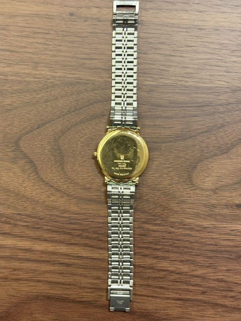 18K Gold Plated Universal Geneve 555.200 Quartz Watch | eBay