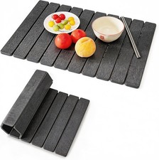 Stone Drying Mat for Kitchen Counter, 24"L x 16" W Quick Stone Dish Drying Mat
