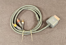 Genuine Official OEM Microsoft XBOX 360 Composite AV Cable X810973-001 Tested