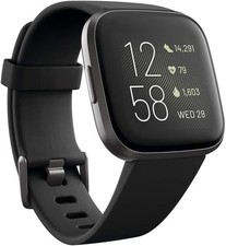 Fitbit Versa 2 Health & Fitness Smartwatch Voice Control Sleep Score Music
