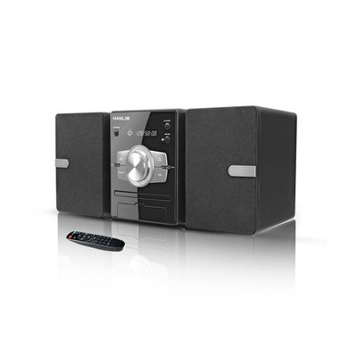 Home Stereo System with CD Player, FM Radio, Bluetooth, AUX in, USB in, Earph...