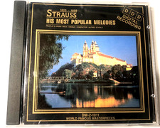 Johann Strauss   His Most Popular Melodies CD Alfred Scholz Peoples Opera Orches