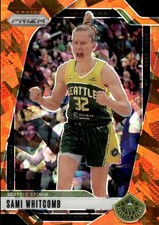 2024 Panini Prizm WNBA Sami Whitcomb #88 Ice Orange Prizms Seattle Storm 31A