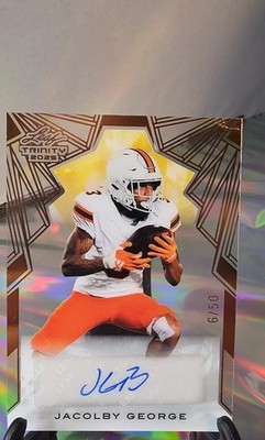 2025 Leaf Trinity - Clear Auto Jacolby George #CA-JG1 Bronze /50 (AU, RC)