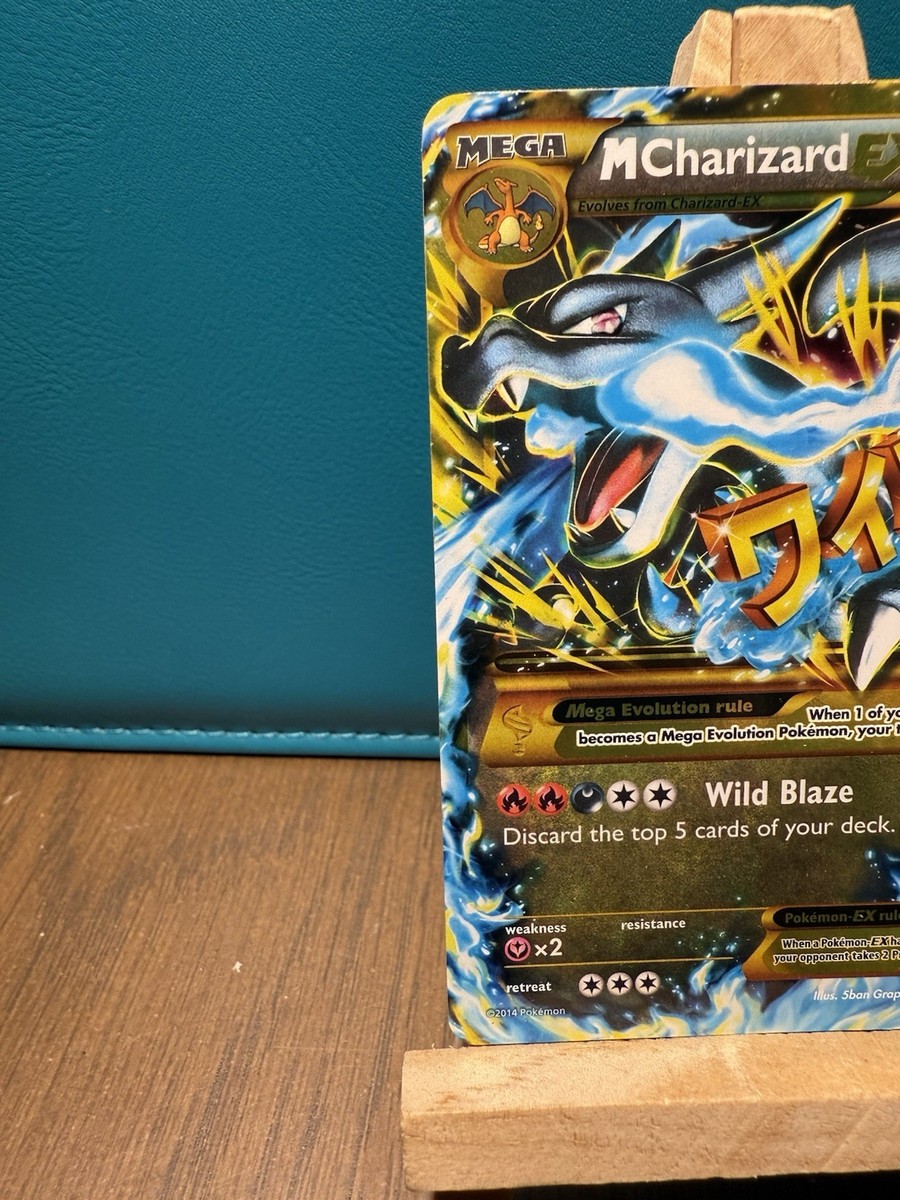 M Charizard EX (X) (Secret) 108/106 Flashfire Holo MP Condition | eBay