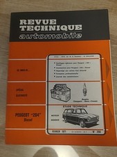 Revue technique Peugeot 204