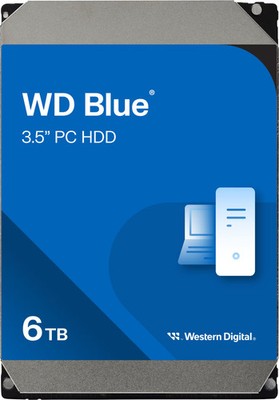 WD - Blue 6TB PC Internal Hard Drive for Desktops