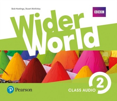 Wider World 2 Class Audio CDs by Bob Hastings 9781292106540