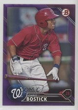 2016 Bowman Prospects Purple 86/250 Chris Bostick #BP140 0l2