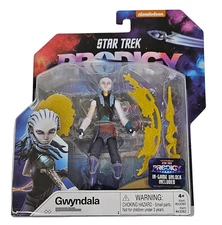 STAR TREK PRODIGY GWYNDALA ACTION FIGURE IN-GAME UNLOCK MOSC 2022 PKG WEAR