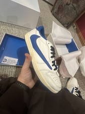 Size 12 - Fragment Design x Travis Scott x Air Jordan 1 Retro OG SP Low Sail