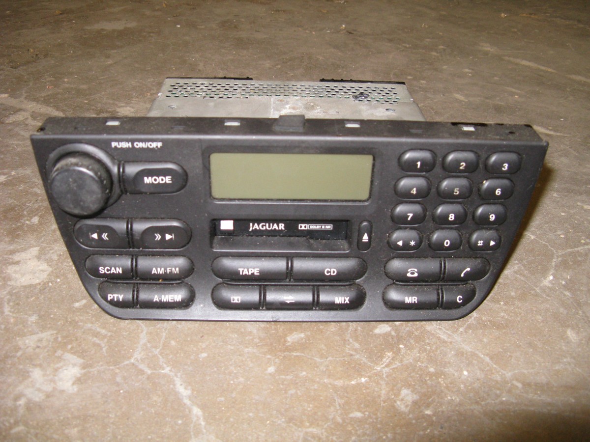 JAGUAR XJ8 1998, 1999, 2000, 2001, 2002, 2003 RADIO CASSETTE