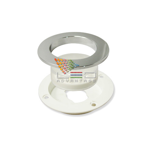 12V EMPOTRADO LUJO ESTILO CROMO P4 BARCO/YATE/CARAVANA/LUZ INTERIOR - Imagen 4 de 5