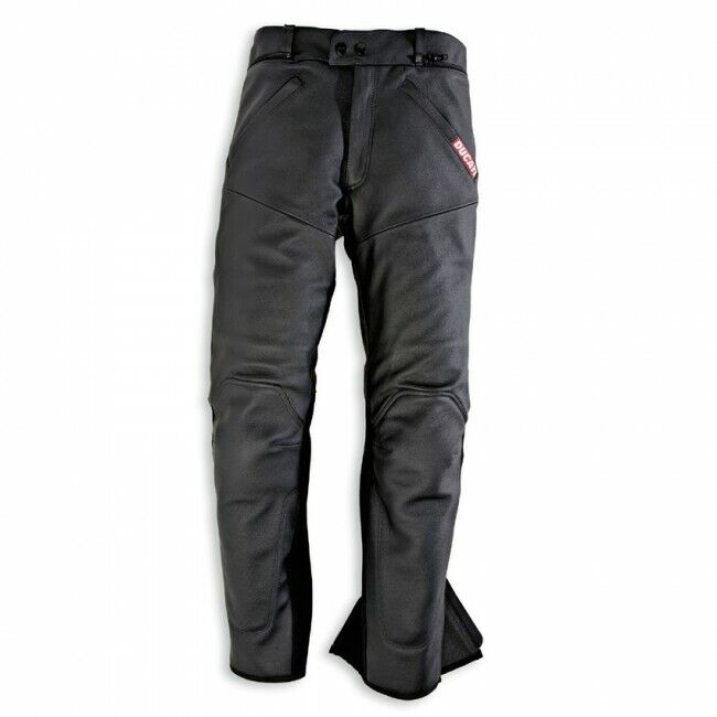 Ducati Dainese Pantaloni di Pelle Company Uomo Moto Riding 9810007 Vendita