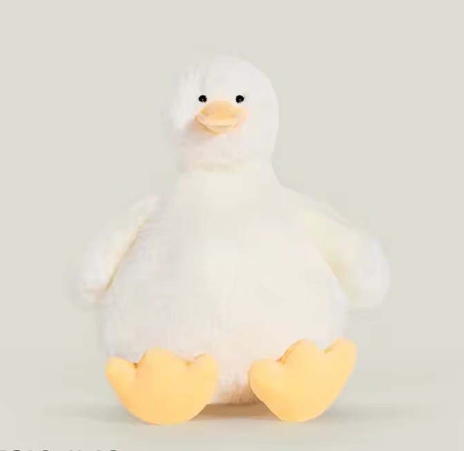 White Duck 7 Inch Stuffed Animal Plush Toys Toddler Doll Kids Gifts