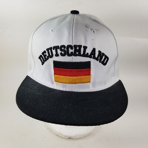 Germany Flag hat Cap Snapback Adjustable Soccer