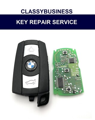 BMW 3er E90 E91 E92 E Fernbedienung Schlüsselanhänger Akku Ersatz Reparatur