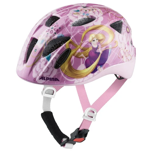 Alpina Kinder-Fahrradhelm XIMO DISNEY Gr. 45-49 cm, Disney Rapunzel