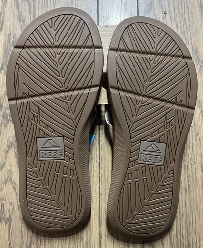Man Reef Santa Ana Flip Flop sandal Water Friendly CJ4017 Sand Color US 11 NEW - Picture 4 of 4