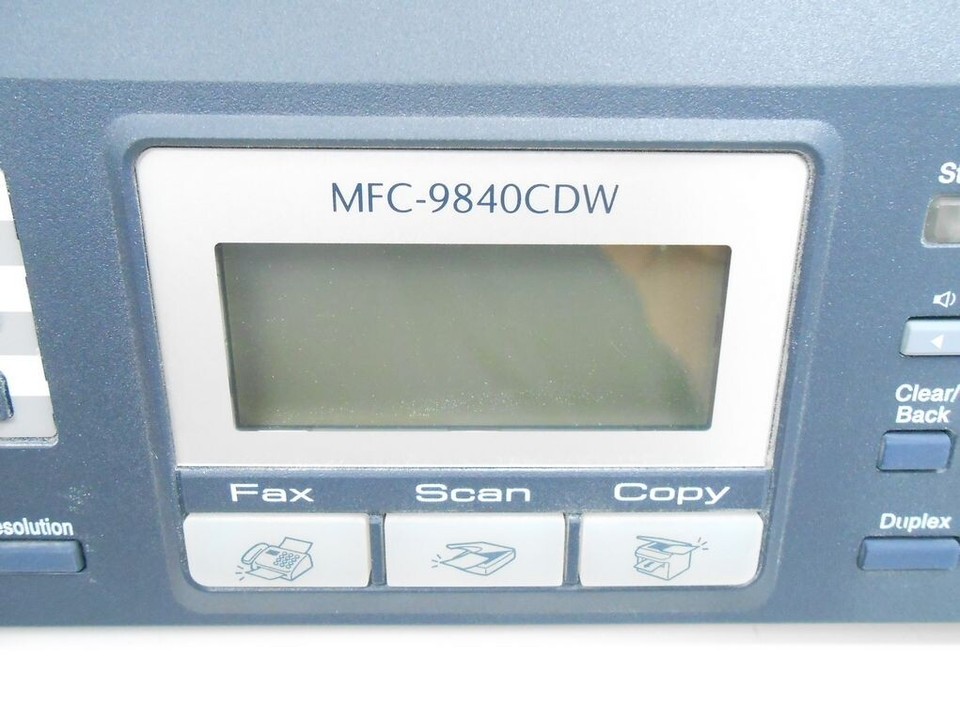 Brother MFC-9840CDW Complete Oem Operator Control Panel Assembly | eBay